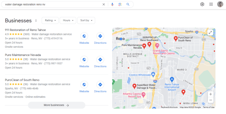 restoration google business profile